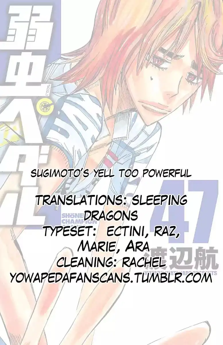 Yowamushi Pedal Chapter 403 18